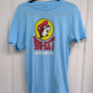 Buc-ee's Light Blue Graphic T-Shirt